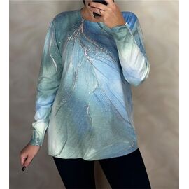 Светр жіночий 25209 mint р.48-54 "Elena&Vika" недорого оптом від прямого постачальника