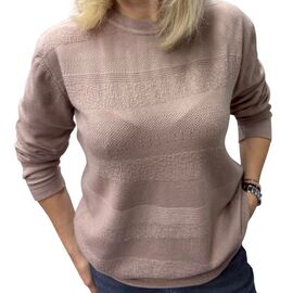 Светр жіночий 25521 d.beige р.46-50 "Elena&Vika" недорого оптом від прямого постачальника