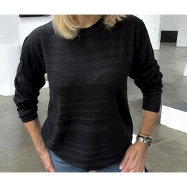 Светр жіночий 25522 black р.46-50 "Elena&Vika" недорого оптом від прямого постачальника