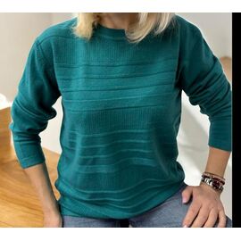 Светр жіночий 25522 green р.46-50 "Elena&Vika" недорого оптом від прямого постачальника