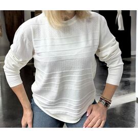 Светр жіночий 25522 white р.46-50 "Elena&Vika" недорого оптом від прямого постачальника