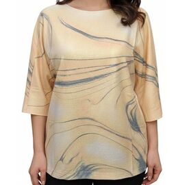 Светр жіночий 26125 yellow р.50-58 "Elena&Vika" недорого оптом від прямого постачальника