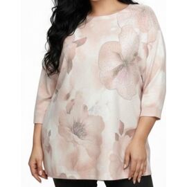 Светр жіночий 26126 beige р.52-56 "Elena&Vika" недорого оптом від прямого постачальника