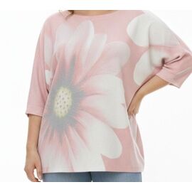 Светр жіночий 26127 powder р.52-56 "Elena&Vika" недорого оптом від прямого постачальника