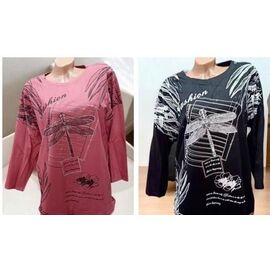 Светр жіночий 27080 powder р.52-56 "Elena&Vika" недорого оптом від прямого постачальника