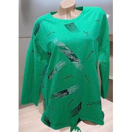 Светр жіночий 27081 green р.50-56 "Elena&Vika" недорого оптом від прямого постачальника