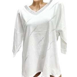 Светр жіночий 27088 white р.52-56 "Elena&Vika" недорого оптом від прямого постачальника