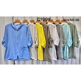 Сорочка жіноча 199 d.beige р.50-56 "Kaffir Lily" недорого оптом від прямого постачальника