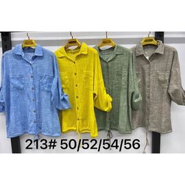 Сорочка жіноча 213-1 grey р.50-56 "Kaffir Lily" недорого оптом від прямого постачальника