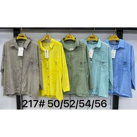 Сорочка жіноча 217 mint р.50-56 "Kaffir Lily" недорого оптом від прямого постачальника