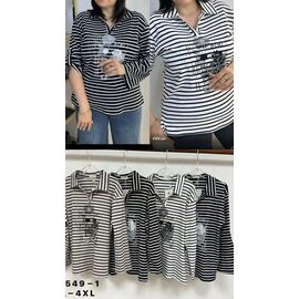 Светр жіночий 549-1 black р.50-56 "Kaffir Lily" недорого оптом від прямого постачальника