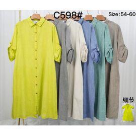 Сукня літня жіноча 598 mint р.54-60 "Kaffir Lily" недорого оптом від прямого постачальника