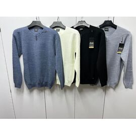 Фотография Свитер мужской NV1002 black р.M-L "Navas" недорого оптом от прямого поставщика