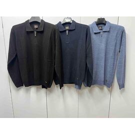 Фотография Свитер мужской NV1013 l.blue р.L-2XL "Navas" недорого оптом от прямого поставщика