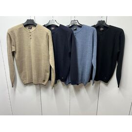 Фотография Свитер мужской NV1026 black р.L-2XL "Navas" недорого оптом от прямого поставщика