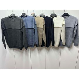 Фотография Свитер мужской NV1040 l.grey р.L-2XL "Navas" недорого оптом от прямого поставщика