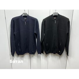 Кофта чоловіча NV1049 black р.3XL-5XL "Navas" недорого оптом від прямого постачальника