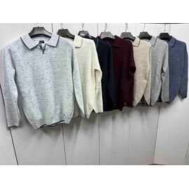 Фотография Свитер мужской NV1060 wine р.L-2XL "Navas" недорого оптом от прямого поставщика