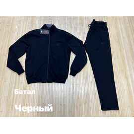Фотография Костюм спортивный мужской NV1064 black р.3XL-6XL "Navas" недорого оптом от прямого поставщика