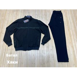 Фотография Костюм спортивный мужской NV1092 khaki р.3XL-6XL "Navas" недорого оптом от прямого поставщика