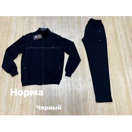 Фотография Костюм спортивный мужской NV1103 black р.M-2XL "Navas" недорого оптом от прямого поставщика