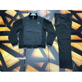 Фотография Костюм спортивный мужской NV1117 black р.L-3XL "Navas" недорого оптом от прямого поставщика
