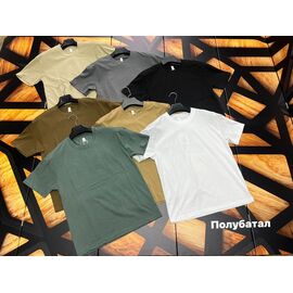 Фотография Футболка мужская NV1125 l.beige р.XL-5XL "Navas" недорого оптом от прямого поставщика