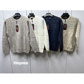 Фотография Свитер мужской NV954 white р.M-L "Navas" недорого оптом от прямого поставщика