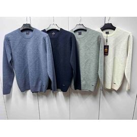 Фотография Свитер мужской NV967 grey р.L-2XL "Navas" недорого оптом от прямого поставщика