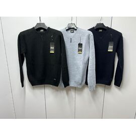 Фотография Свитер мужской NV985 black р.M-L "Navas" недорого оптом от прямого поставщика