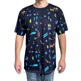 Фотография Футболка мужская стильная с принтом батал  р 54-62 (микс) "MODY" недорого оптом от прямого поставщика