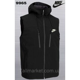 Фотография Жилетка демисезонная мужская Найк с капюшоном размеры 46-54 (2цв) "REMAIN" купить недорого от прямого поставщика