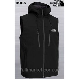 Фотография Жилетка демисезонная мужская Норт Фейс с капюшоном размеры 46-54 (2цв) "REMAIN" купить недорого от прямого поставщика