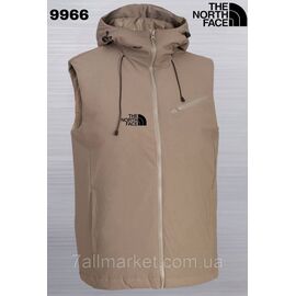 Фотография Жилетка демисезонная мужская  Норт Фейс с капюшоном размеры 46-54 (2цв)  "REMAIN" купить недорого от прямого поставщика