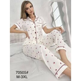 Піжама жіноча молодіжна р-ри 50-58 "FLOWER" купити недорого від прямого постачальника