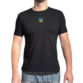 Фотография Футболка мужская патриотическая с Тризубом  р.M-3XL (4цв) "MODY" недорого оптом от прямого поставщика