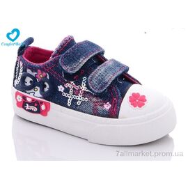 Фотография Кеды детские легкие Весна/осень 015С (7 пар р.20-25) "Comfort-baby" недорого оптом от прямого поставщика