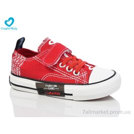 Кеди дитячі легкі Весна/осінь 2023 червон (8 пар р.25-30) "Comfort-baby" недорого оптом від прямого постачальника