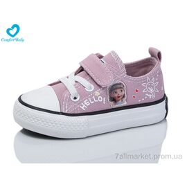 Кеди дитячі легкі Весна/осінь 2009 рожевий (7 пар р.20-25) "Comfort-baby" недорого оптом від прямого постачальника