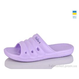 Шльопанці жіночі полегшені Літо N066 бузковий (8 пар р.36-41) "Lot Shoes" недорого оптом від прямого постачальника