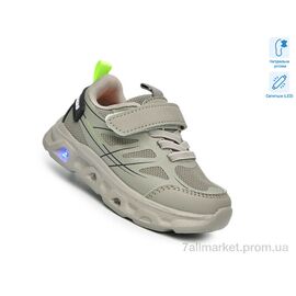 Кросівки дитячі модні  AB60047F LED (8 пар р.21-26) "TOM.M" недорого оптом від прямого постачальника