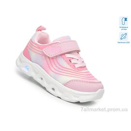 Кросівки дитячі модні  AB60046C LED (8 пар р.21-26) "TOM.M" недорого оптом від прямого постачальника