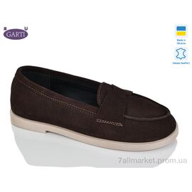 Фотография Туфли женские стильные Лето 414 корич замш (6 пар р.36-40) "Garti" недорого оптом от прямого поставщика
