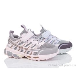 Кросівки дитячі модні Весна/осінь 2083-1D mix (12 пар р.31-36) "PoniTop kids" недорого оптом від прямого постачальника