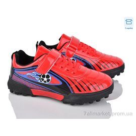 Фотография Футбольная обувь детские Весна/осень 22 red (6 пар р.32-37) "PoniTop kids" недорого оптом от прямого поставщика