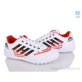 Фотография Футбольная обувь детские Весна/осень 32 white (6 пар р.36-40) "PoniTop kids" недорого оптом от прямого поставщика