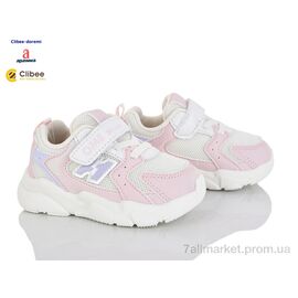 Кросівки дитячі модні Весна/осінь E4818 pink (5 пар р.18-22) "Clibee-Doremi" недорого оптом від прямого постачальника