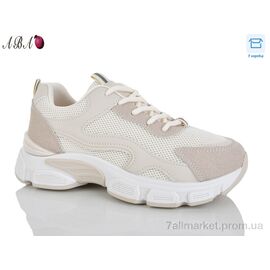 Фотография Кроссовки женские модные Весна/осень 195-11 (8 пар р.37-41) "Aba" недорого оптом от прямого поставщика