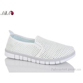 Фотография Слипоны женские тканевые Лето 66-26 (8 пар р.39-43) "Aba" недорого оптом от прямого поставщика