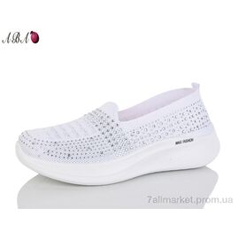 Фотография Слипоны женские тканевые Лето A6-2 (8 пар р.40-43) "Aba" недорого оптом от прямого поставщика